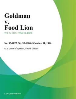 goldman v. food lion book cover image
