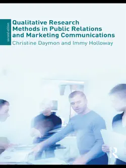 qualitative research methods in public relations and marketing communications imagen de la portada del libro