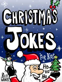 christmas jokes for kids book cover image