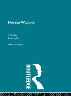 horace walpole book cover image