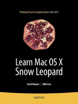 learn mac os x snow leopard book cover image