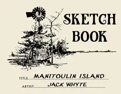 manitoulin island sketch book book cover image