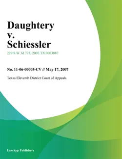 daughtery v. schiessler book cover image