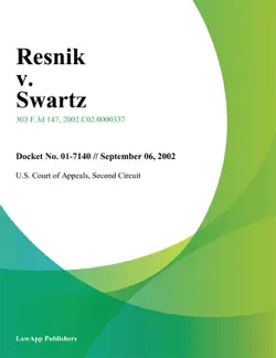 resnik v. swartz book cover image