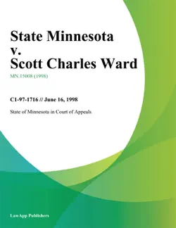 state minnesota v. scott charles ward book cover image