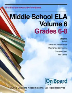 middle school ela volume 6 book cover image