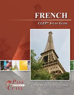 french clep test study guide book cover image