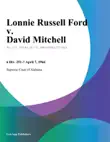 Lonnie Russell Ford v. David Mitchell sinopsis y comentarios