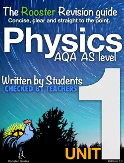 physics unit 1. the rooster revision guide. book cover image