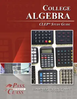 college algebra clep test study guide book cover image
