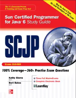 scjp sun certified programmer for java 6 study guide book cover image