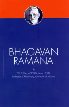 bhagavan ramana book cover image