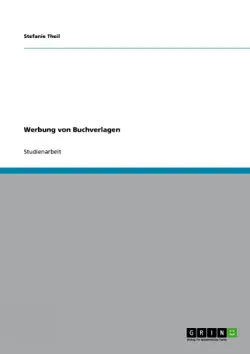 werbung von buchverlagen imagen de la portada del libro