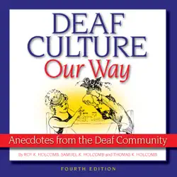 deaf culture our way 4th edition book cover image