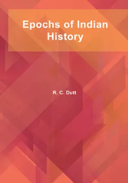epochs of indian history book cover image