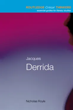 jacques derrida book cover image