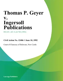 thomas p. geyer v. ingersoll publications book cover image