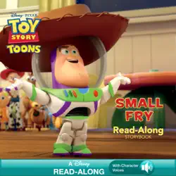 toy story toons: small fry read-along storybook book cover image