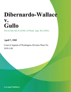 dibernardo-wallace v. gullo imagen de la portada del libro