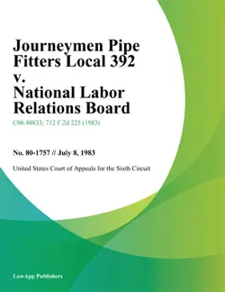 journeymen pipe fitters local 392 v. national labor relations board book cover image