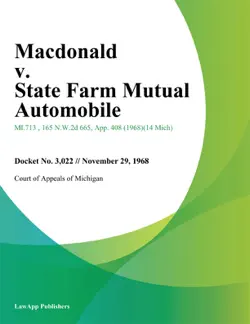 macdonald v. state farm mutual automobile book cover image