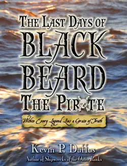 the last days of black beard the pirate book cover image