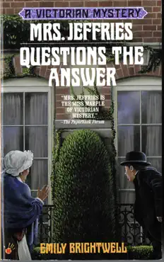 mrs. jeffries questions the answer book cover image