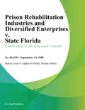 Prison Rehabilitation Industries and Diversified Enterprises v. State Florida