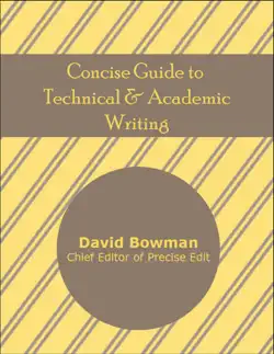 concise guide to technical and academic writing book cover image