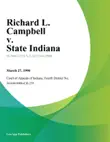 Richard L. Campbell v. State Indiana synopsis, comments