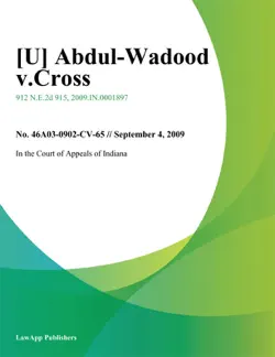 abdul-wadood v.cross book cover image