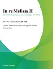In Re Melissa H. synopsis, comments