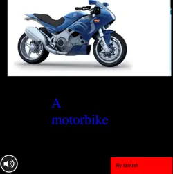a motorbike imagen de la portada del libro