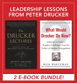 leadership lessons from peter drucker book cover image