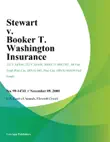 Stewart V. Booker T. Washington Insurance synopsis, comments