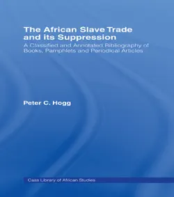 the african slave trade and its suppression book cover image