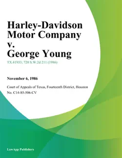 harley-davidson motor company v. george young book cover image