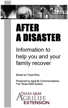 after a disaster book cover image