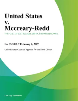 united states v. mccreary-redd book cover image