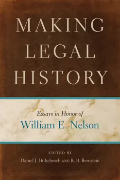 making legal history book cover image