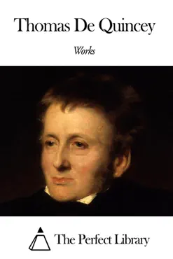 works of thomas de quincey book cover image