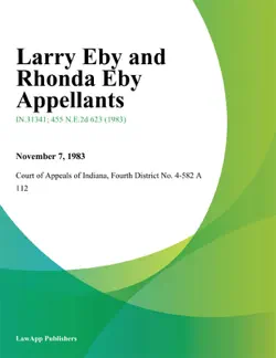 larry eby and rhonda eby appellants imagen de la portada del libro