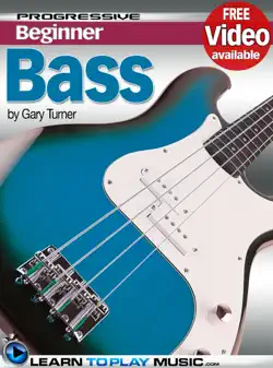 bass guitar lessons for beginners book cover image