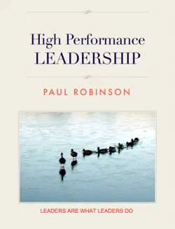 high performance leadership book cover image
