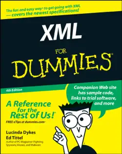xml for dummies imagen de la portada del libro