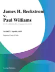 James H. Beckstrom v. Paul Williams synopsis, comments