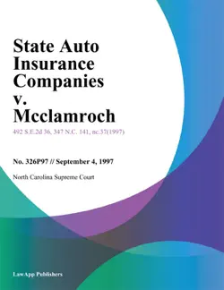 state auto insurance companies v. mcclamroch book cover image