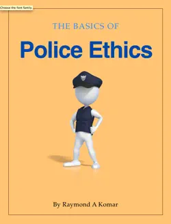 the basics of police ethics book cover image