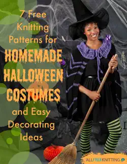 7 free knitting patterns for homemade halloween costumes and easy decorating ideas imagen de la portada del libro