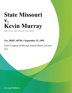 state missouri v. kevin murray book cover image